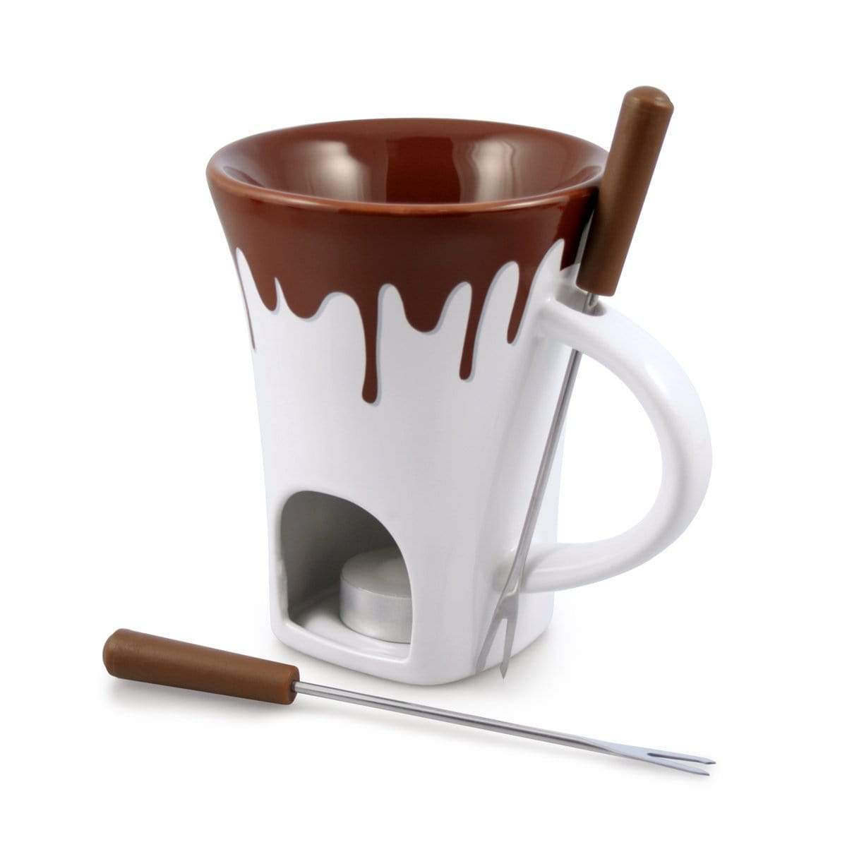 Swissmar Accessories One Size / White Swissmar - Nostalgia 4pc Fondue Set
