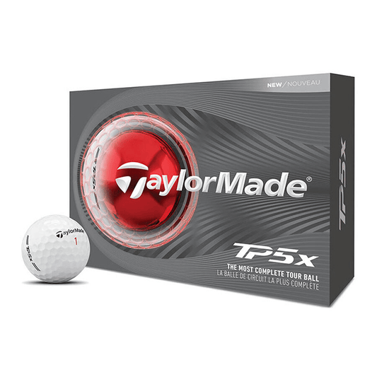 TaylorMade Golf Balls One Dozen / White TaylorMade - Custom TP5X White Box Dozen