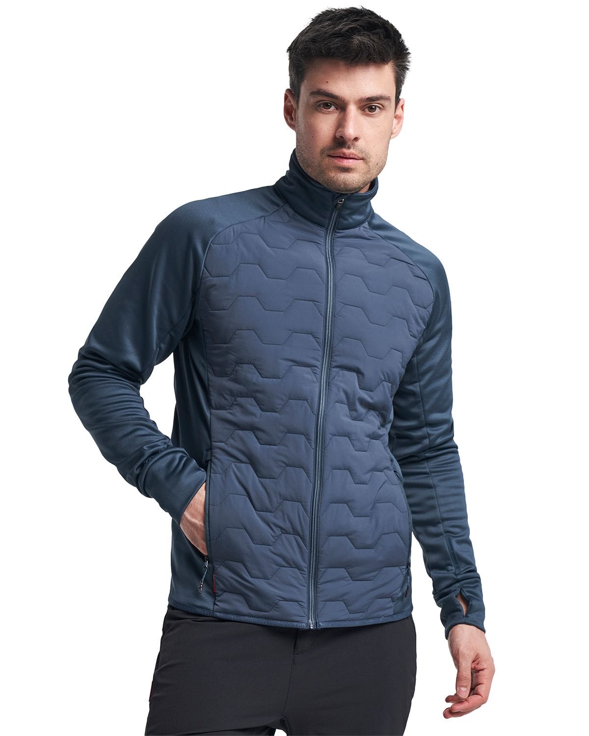 Tenson Outerwear Tenson - Men's Txlite Solvik Recycled Hybrid Midlayer Jacket
