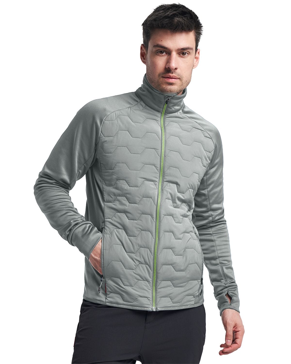 Tenson Outerwear Tenson - Men's Txlite Solvik Recycled Hybrid Midlayer Jacket