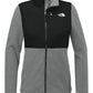 The North Face Fleece S / Medium Grey Heather/Black The North Face - Women's Highest Peak Full-Zip Fleece Jacket
