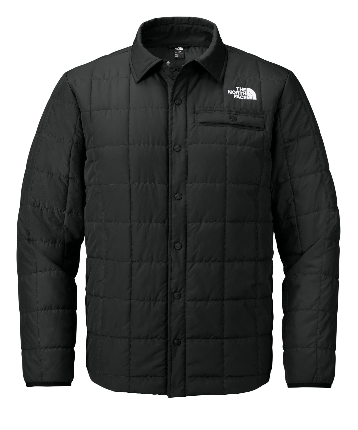 The North Face Outerwear S / Black The North Face - Men's Iron Drift Quilted Shirt Jacket