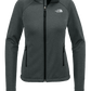 The North Face Outerwear S / Dark Grey Heather The North Face - Women's Chest Logo Ridgewall Soft Shell Jacket