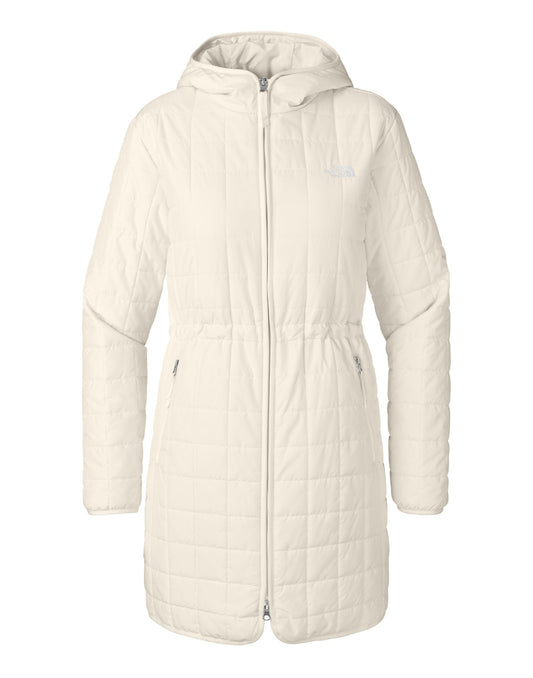 The North Face Outerwear S / White Dune The North Face - Women’s Iron Drift Quilted Hooded Parka