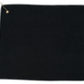 Threadfellows Accessories 15" x 18" / Black/White Microfiber Waffle Small Golf Towel  - 16" x 26"