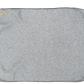 Threadfellows Accessories 15" x 18" / Grey/Black Microfiber Waffle Small Golf Towel  - 16" x 26"