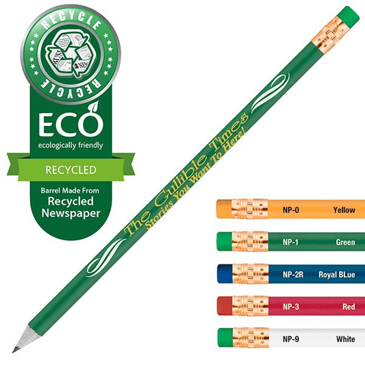 Threadfellows Accessories Newsprencil Recycled Newspaper Pencil