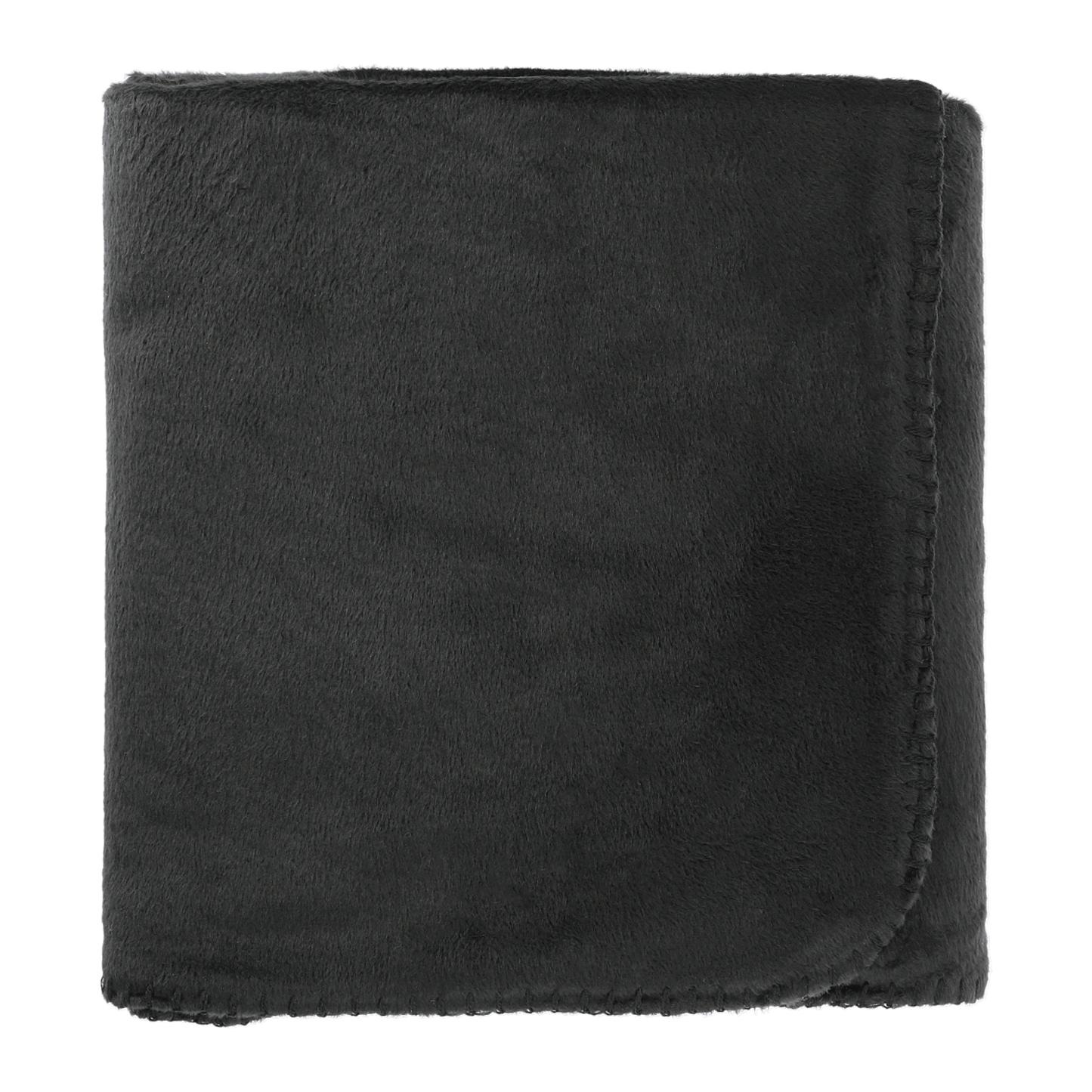Threadfellows Accessories One Size / Black 100% Recycled PET Fleece Blanket with Canvas Pouch