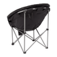 Threadfellows Accessories One Size / Black Folding Moon Chair (400lb Capacity)