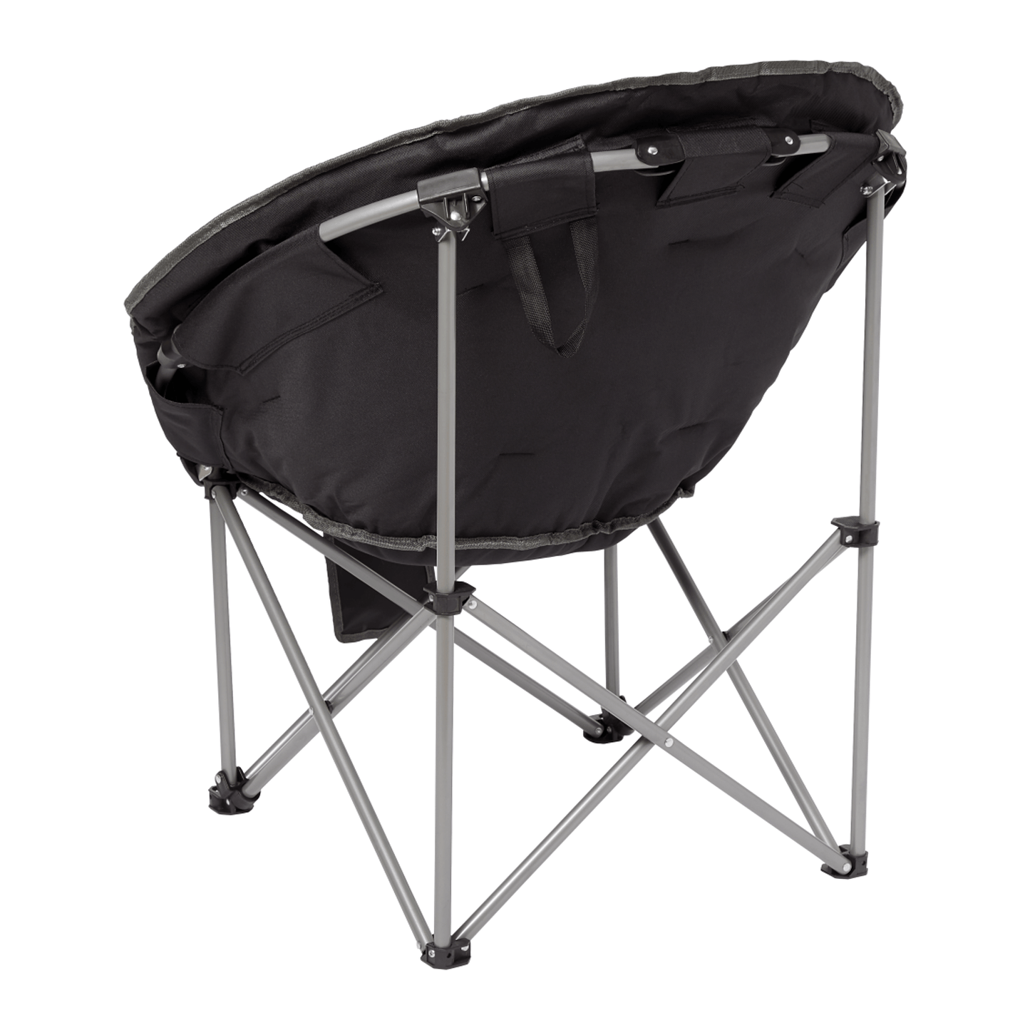 Threadfellows Accessories One Size / Black Folding Moon Chair (400lb Capacity)
