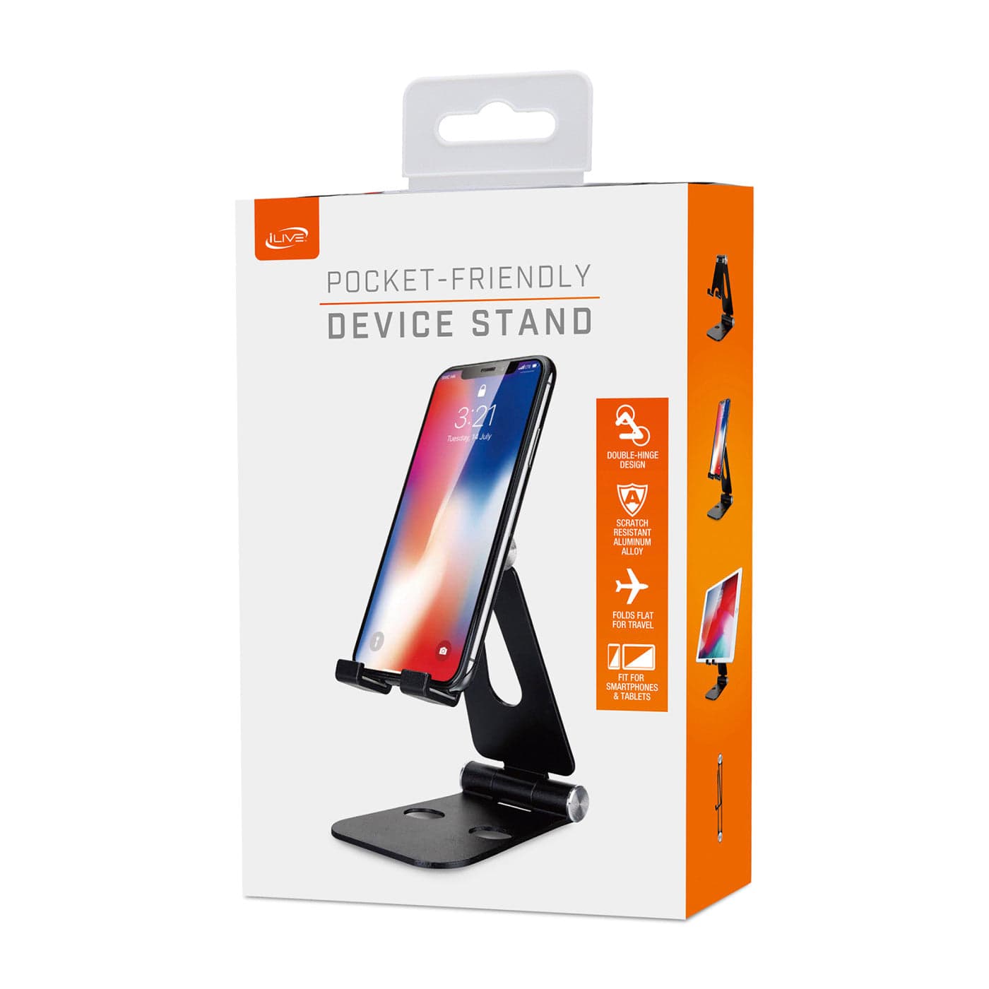 Threadfellows Accessories One Size / Black iLive™ Pocket-Friendly Device Stand