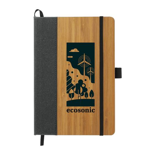 Threadfellows Accessories One Size / Natural 5.5" x 8.5" Bamboo Bound JournalBook