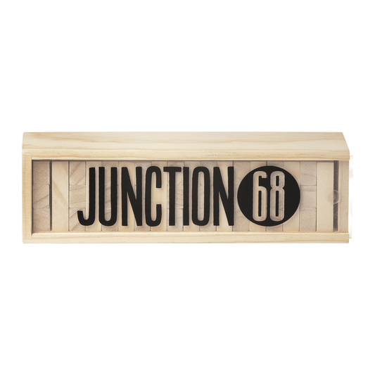 Threadfellows Accessories One Size / Wood Tumbling Tower Wood Block Stacking Game
