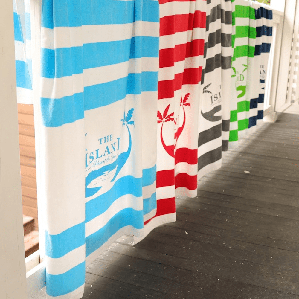 Threadfellows Accessories Sandbar Stripe Beach Towel - 35" x 60"