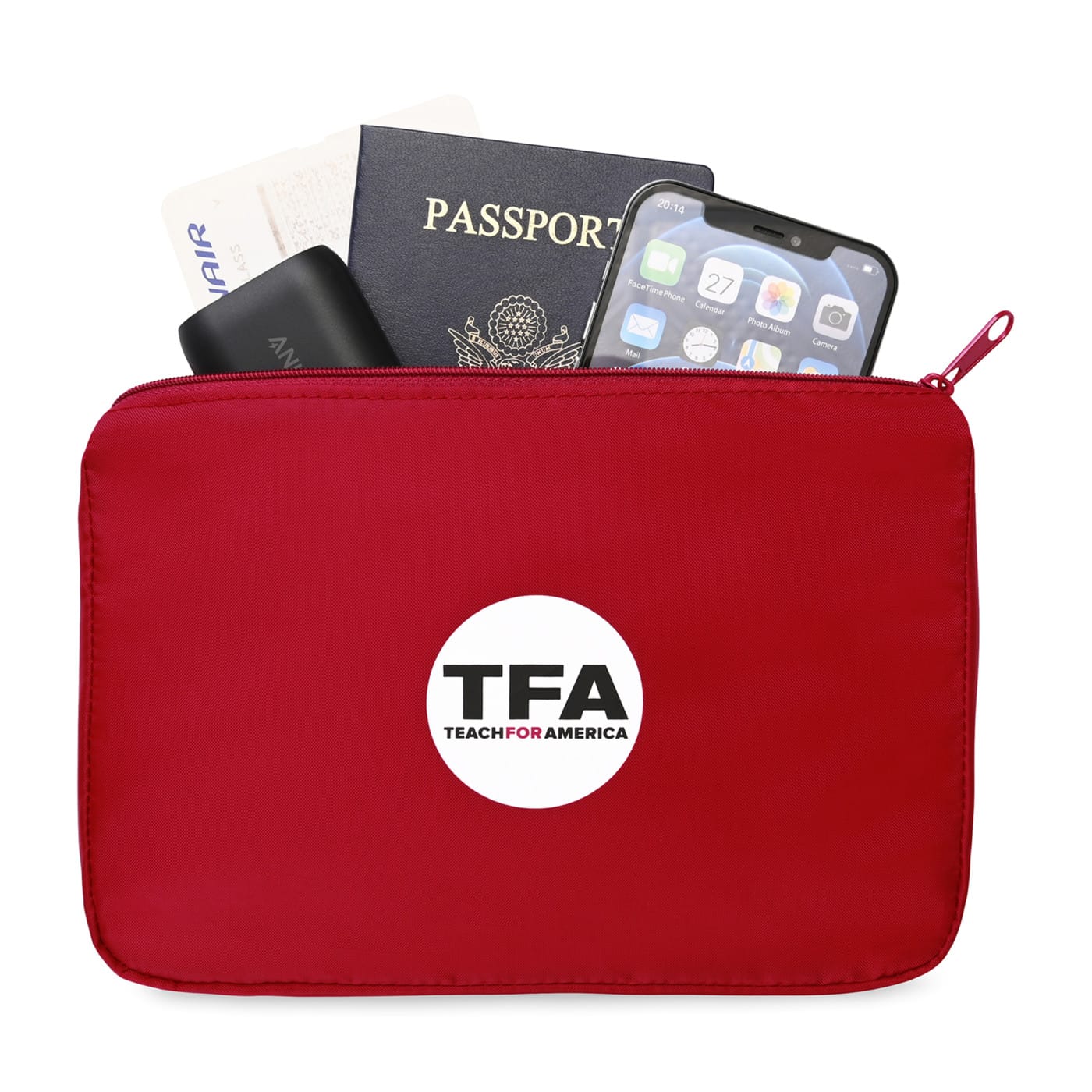 Threadfellows Bags Arlo Recycled rPET Zippered Pouch