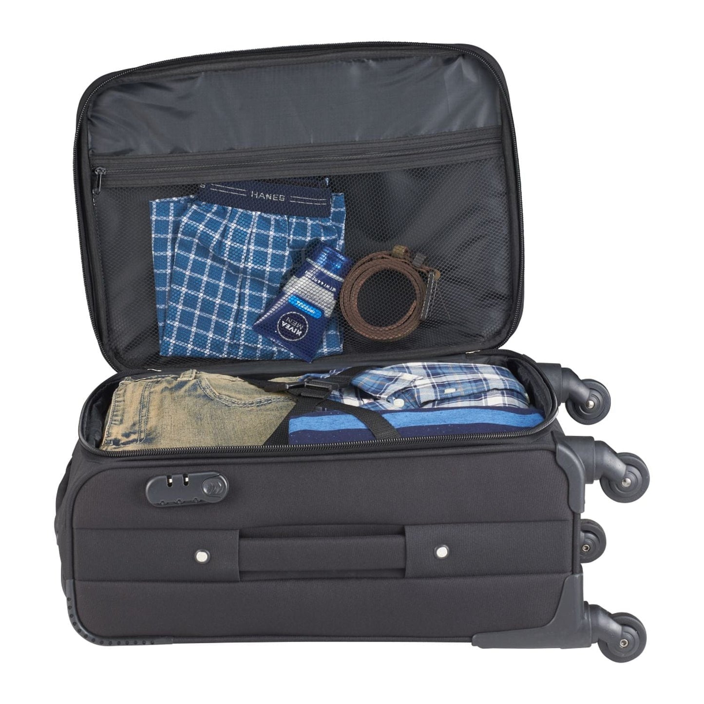 Threadfellows Bags Black / 21" Nomad 21" Upright Luggage