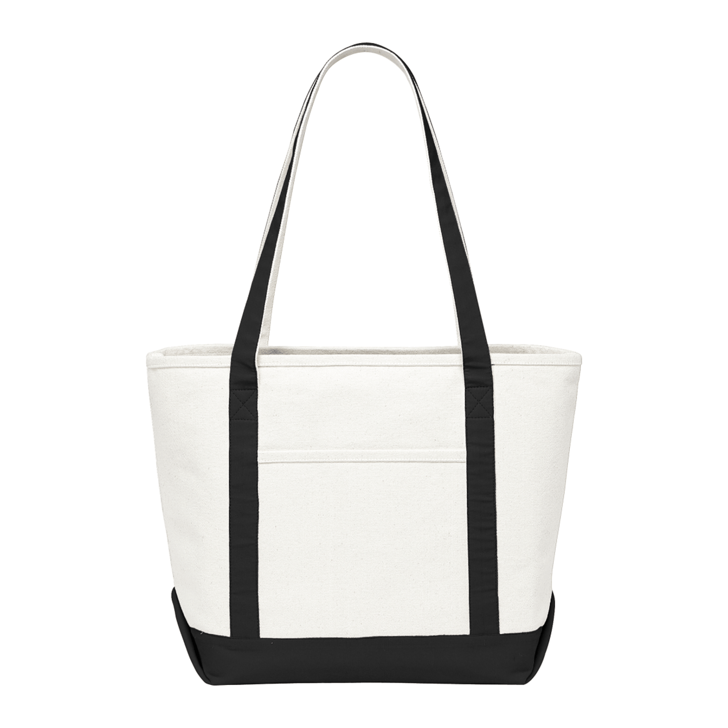 Threadfellows Bags One Size / Black Baltic 18 oz. Cotton Canvas Premium Boat Tote