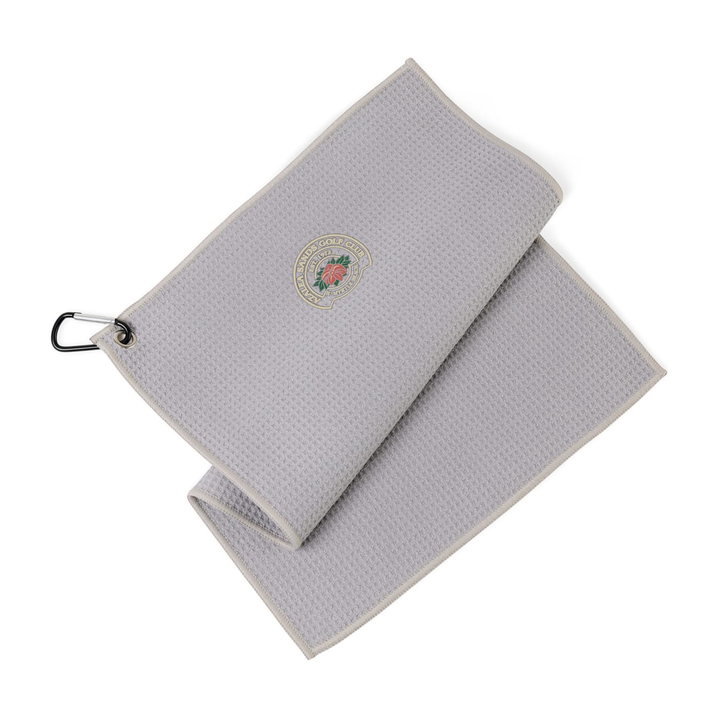 Threadfellows Blankets & Towels One Size / Light Grey Golf Links Waffle Weave Towel