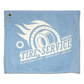 Threadfellows Curated Collection Accessories 16" x 25" / Carolina Blue Jewel Collection Soft Touch Golf Towel