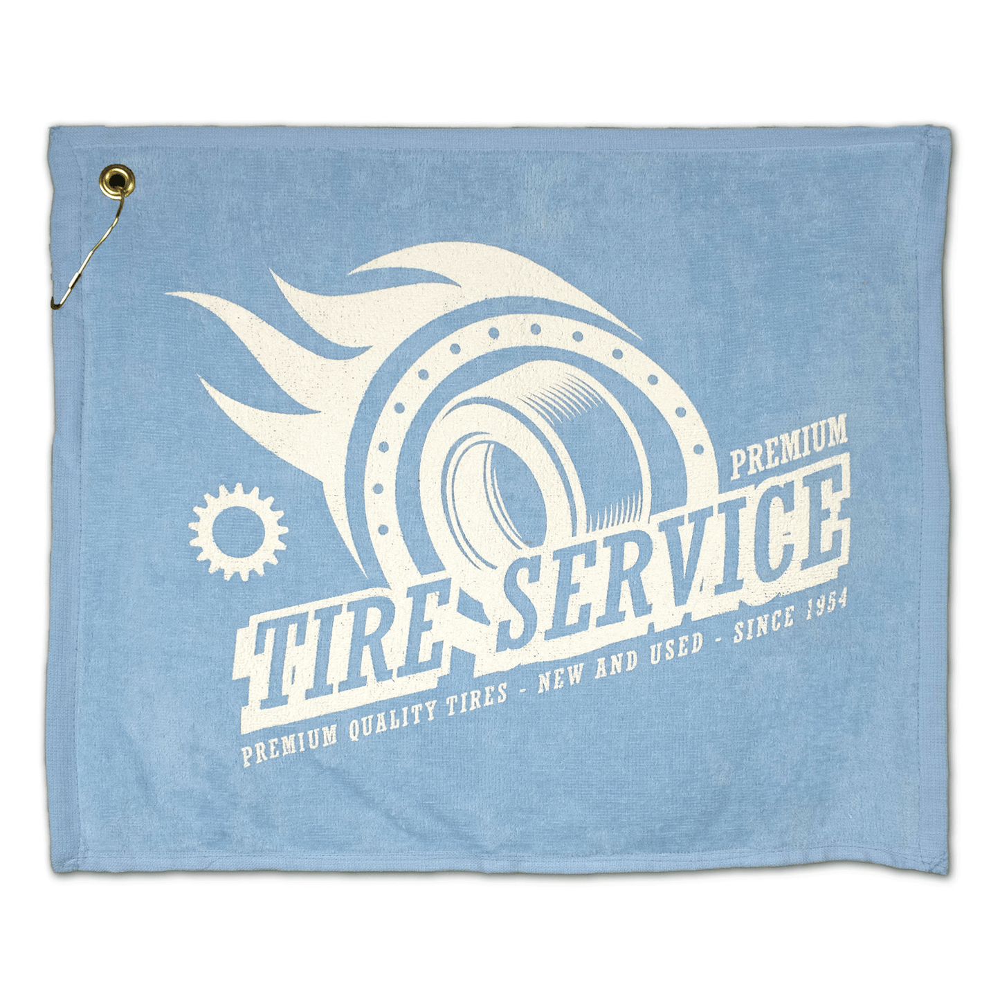 Threadfellows Curated Collection Accessories 16" x 25" / Carolina Blue Jewel Collection Soft Touch Golf Towel