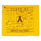 Threadfellows Curated Collection Accessories 16" x 25" / Gold Jewel Collection Soft Touch Golf Towel