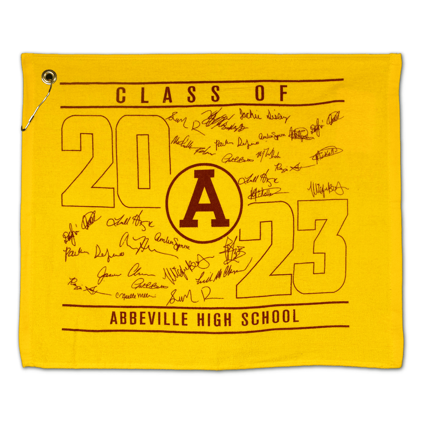 Threadfellows Curated Collection Accessories 16" x 25" / Gold Jewel Collection Soft Touch Golf Towel