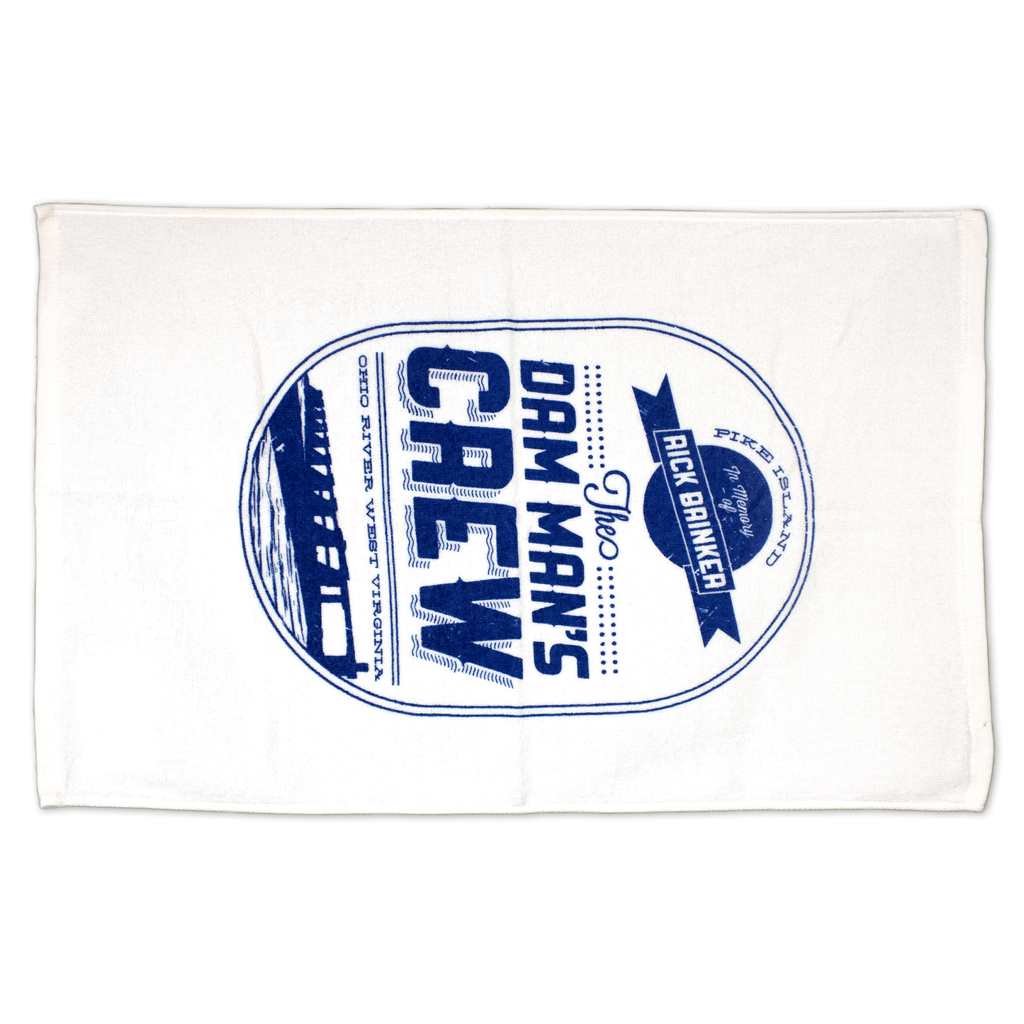 Threadfellows Curated Collection Accessories 16" x 25" / White Diamond Collection Golf Towel w/ Corner Grommet