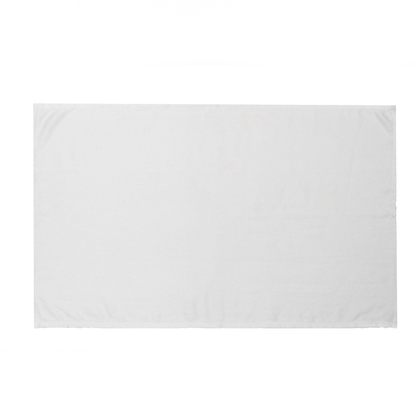 Threadfellows Curated Collection Accessories 16" x 25" / White Yoga Workout & Sports Towel
