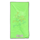 Threadfellows Curated Collection Accessories 16" x 32" / Lime Green 32" Cooling Towel