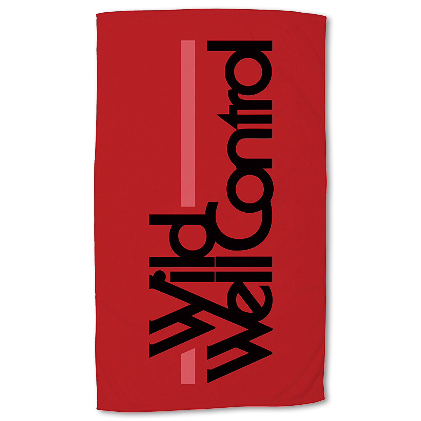 Threadfellows Curated Collection Accessories 18" x 36" / Red Small Beach Towel - 18" x 36"