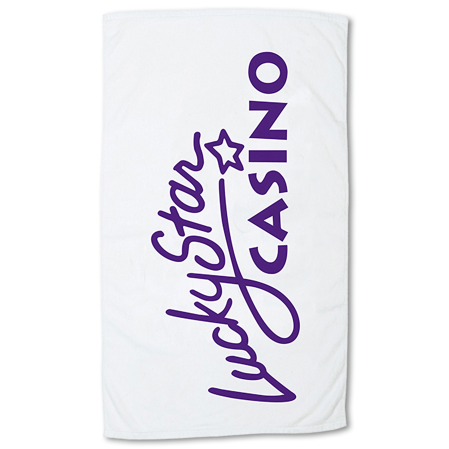 Threadfellows Curated Collection Accessories 18" x 36" / White Small Beach Towel - 18" x 36"