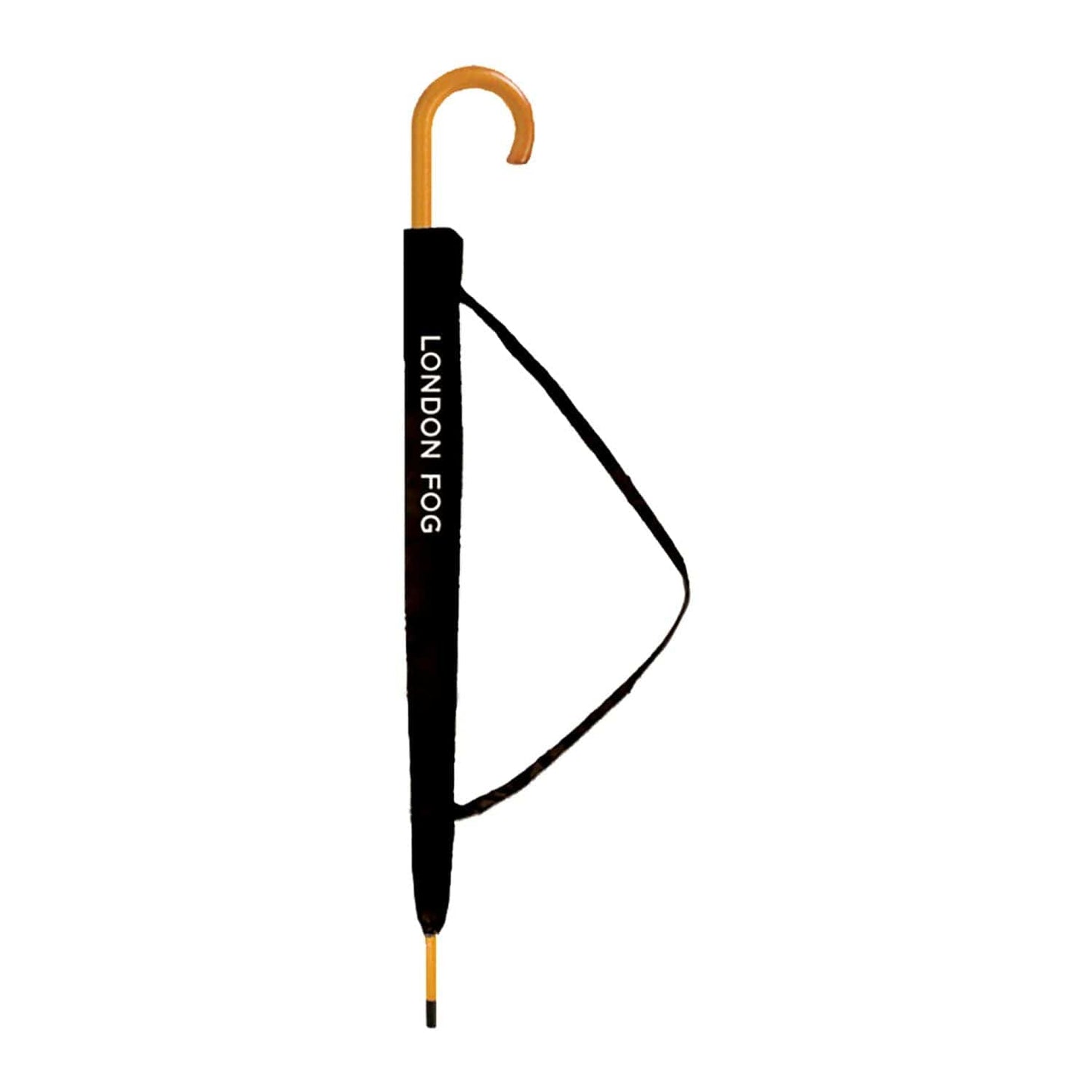 Threadfellows Curated Collection Accessories 48" / Black London Fog Automatic Fashion Stick Umbrella 48"