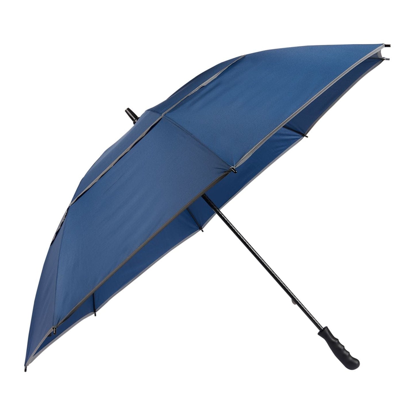Threadfellows Curated Collection Accessories 62" / Navy RPET Golf Umbrella w/ Reflective Trim 62"