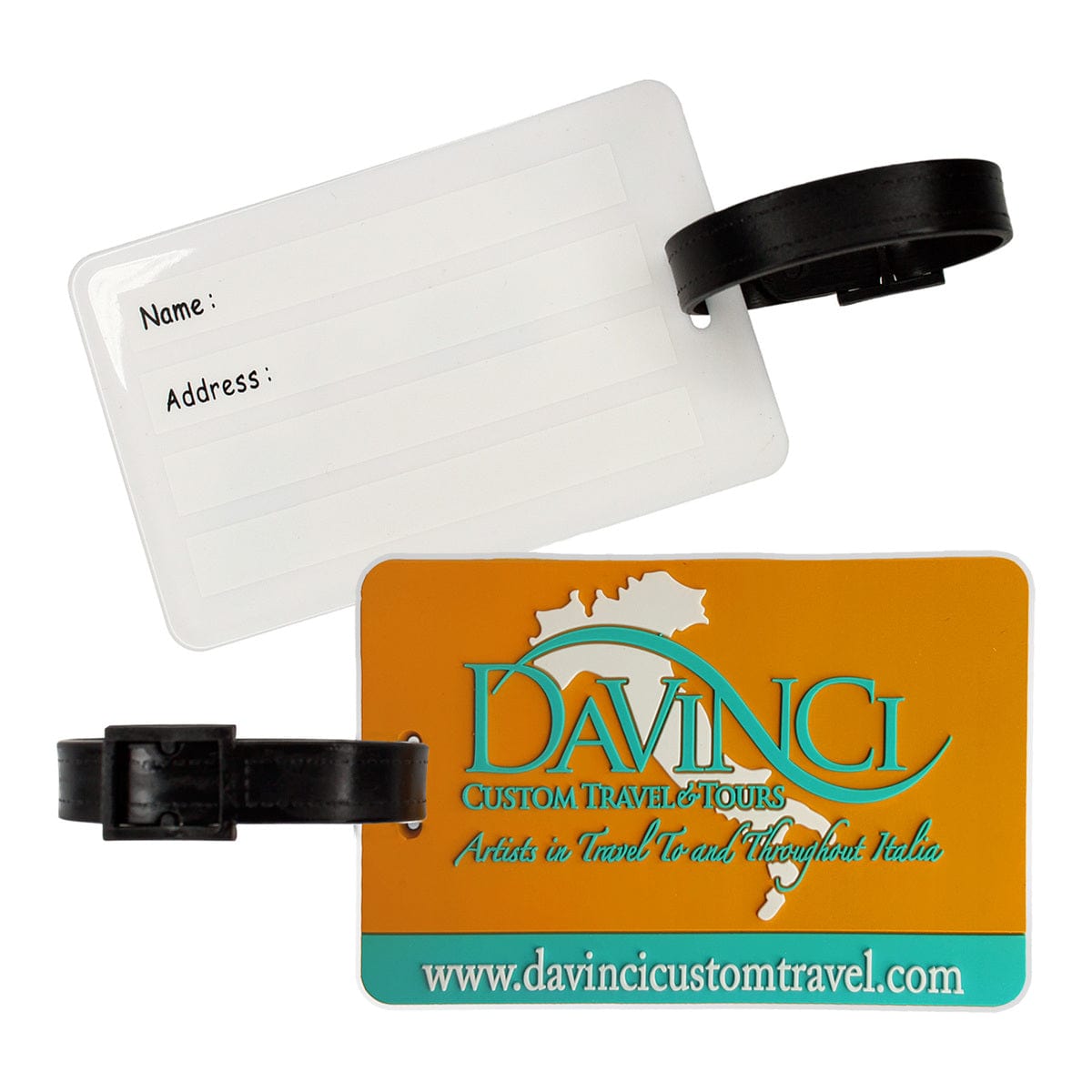 Threadfellows Curated Collection Accessories Multi Retro PVC Luggage Tag (Copy)