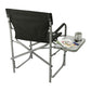 Threadfellows Curated Collection Accessories One Size / Black Director's Chair (300lb Capacity) with Side Table