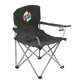 Threadfellows Curated Collection Accessories One Size / Black Oversized Folding Chair (500lb Capacity)