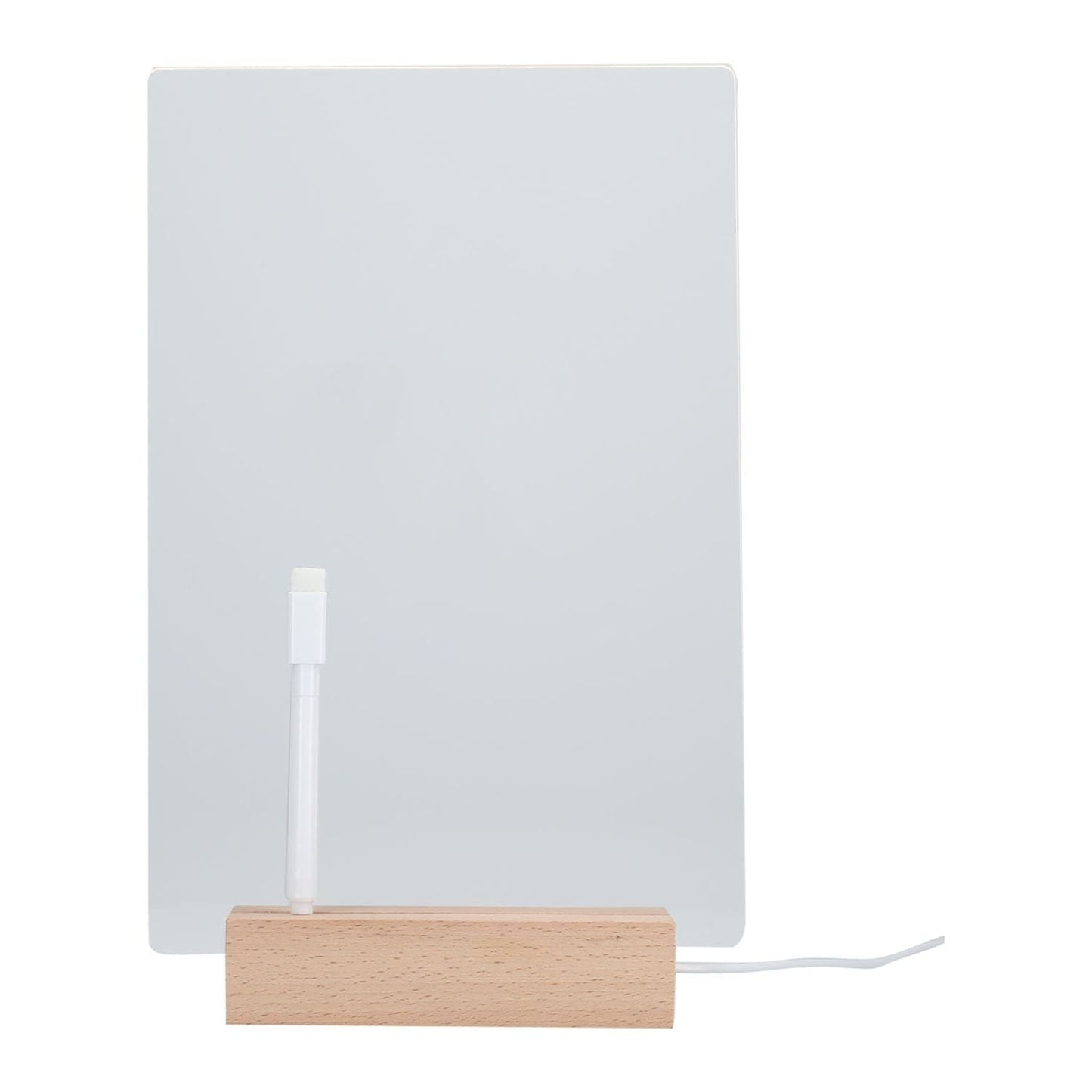 Threadfellows Curated Collection Accessories One Size / Clear Note Brite Light-Up Acrylic Dry Erase Board