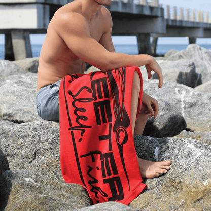 Threadfellows Curated Collection Accessories Small Beach Towel - 18" x 36"