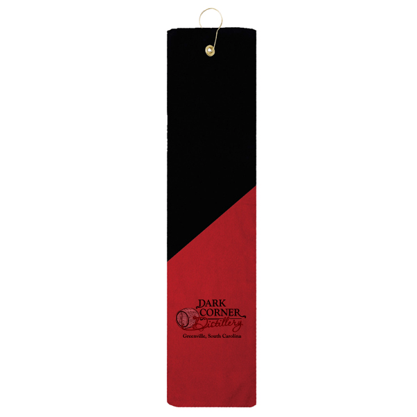 Threadfellows Curated Collection Accessories Two-Tone Midweight Golf Towel
