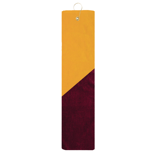 Threadfellows Curated Collection Accessories Two-Tone Midweight Golf Towel