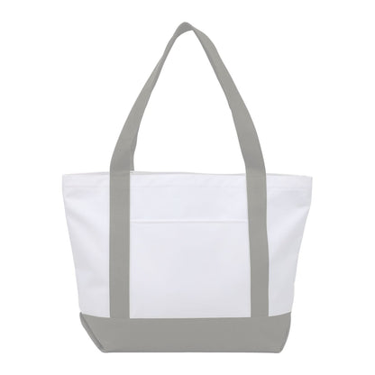 Threadfellows Curated Collection Bags One Size / Grey Oversized Recycled Canvas Tote Bag