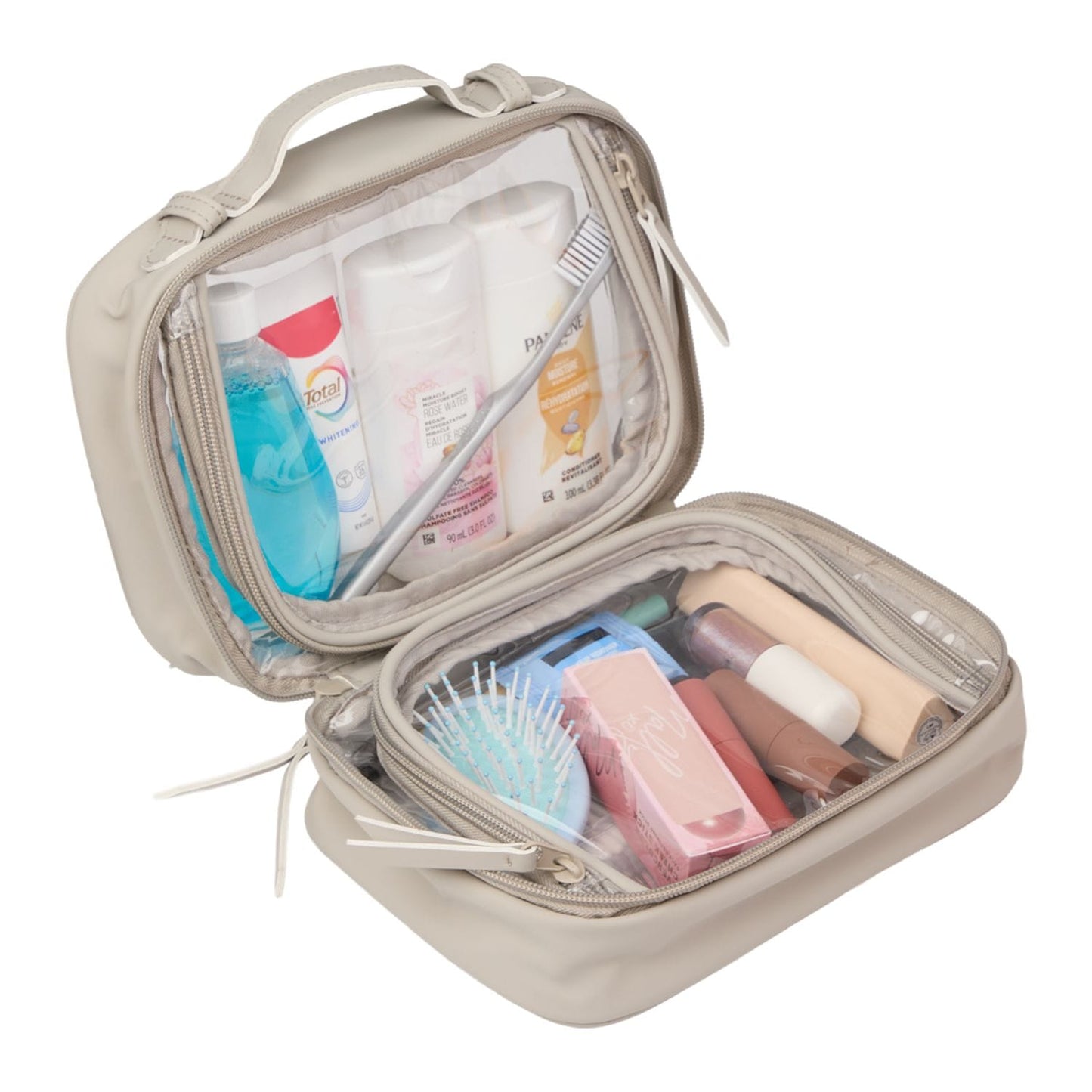 Threadfellows Curated Collection Bags One Size / Grey Wellable - Clear Travel Case