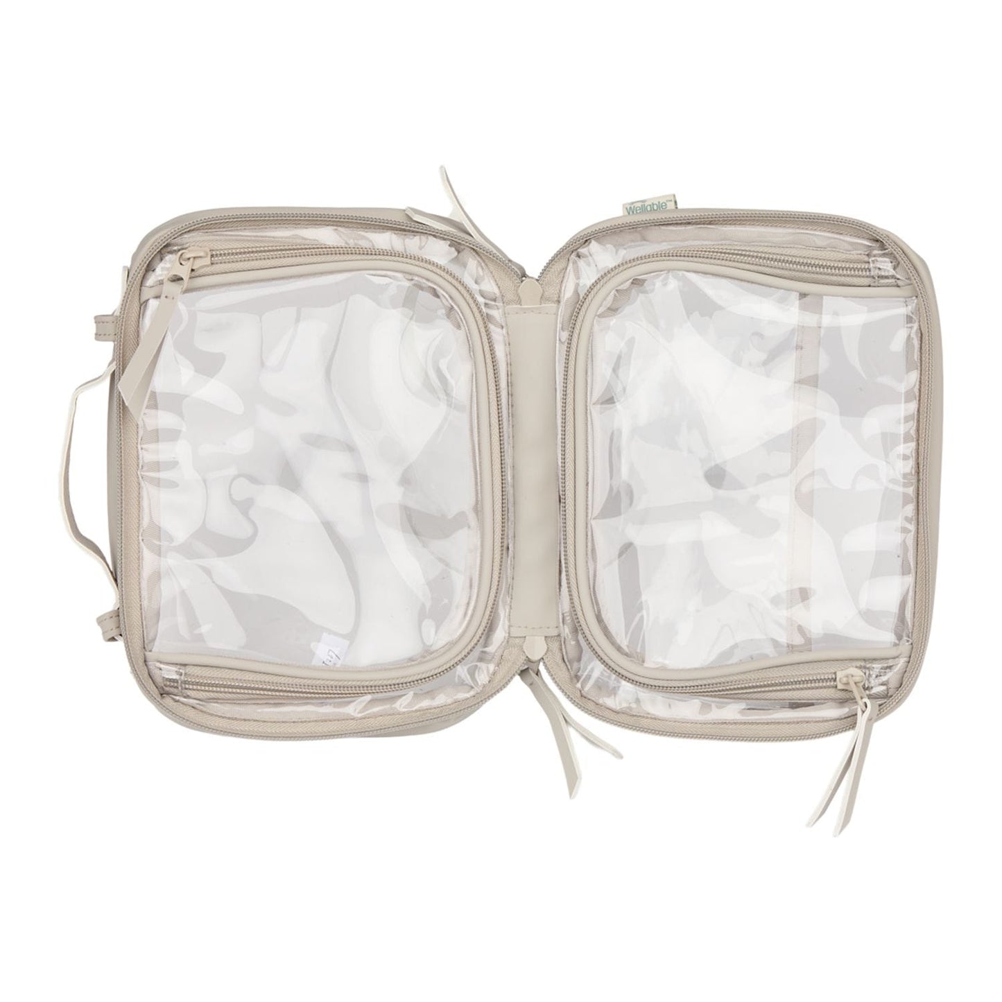 Threadfellows Curated Collection Bags One Size / Grey Wellable - Clear Travel Case