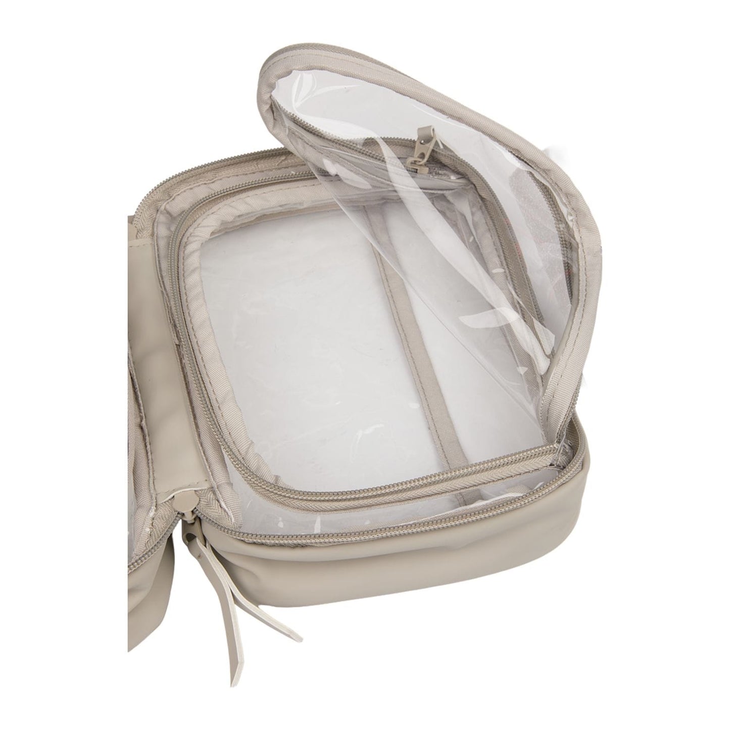 Threadfellows Curated Collection Bags One Size / Grey Wellable - Clear Travel Case
