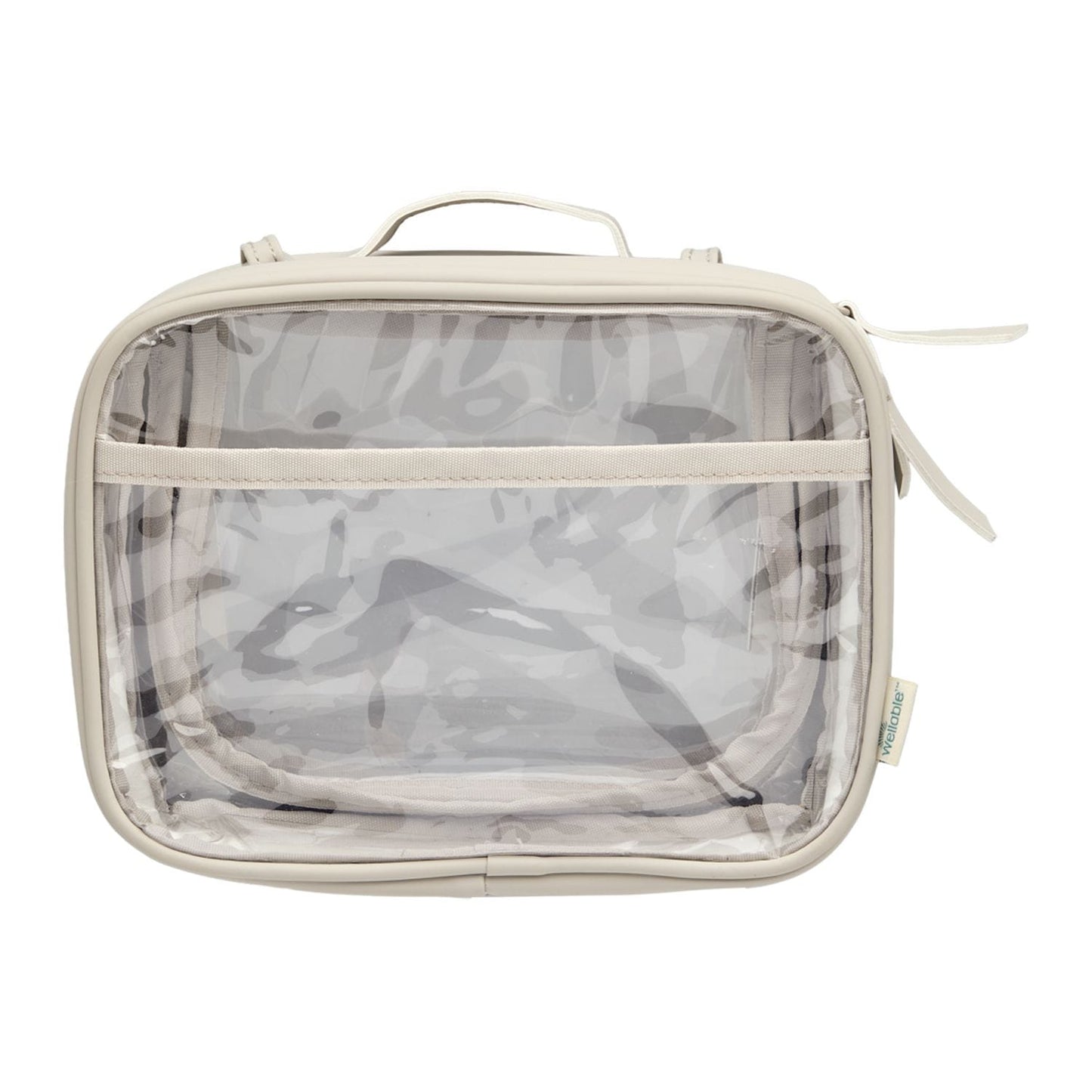 Threadfellows Curated Collection Bags One Size / Grey Wellable - Clear Travel Case