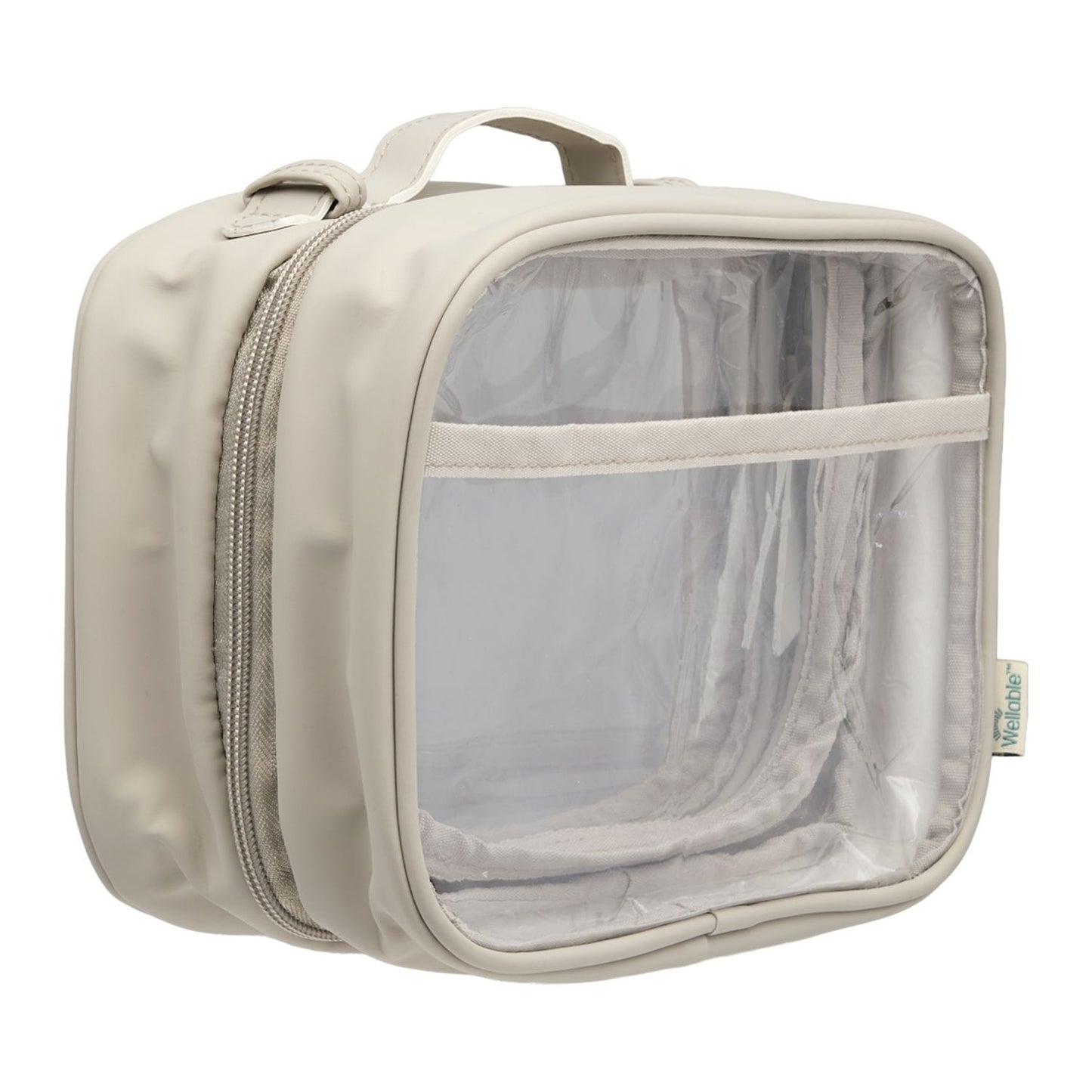 Threadfellows Curated Collection Bags One Size / Grey Wellable - Clear Travel Case