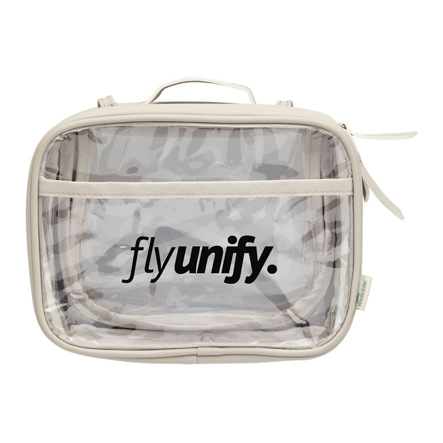 Threadfellows Curated Collection Bags One Size / Grey Wellable - Clear Travel Case
