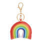 Threadfellows Curated Collection Bags One Size / Rainbow Rainbow Leather Keychain