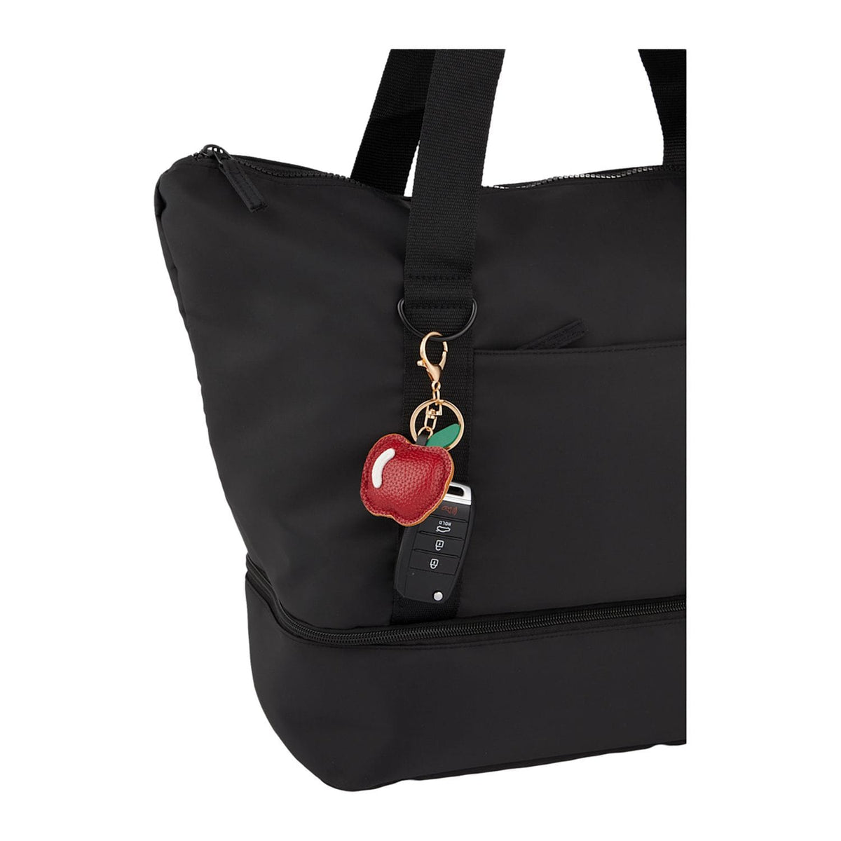 Threadfellows Curated Collection Bags One Size / Red Apple Leather Keychain