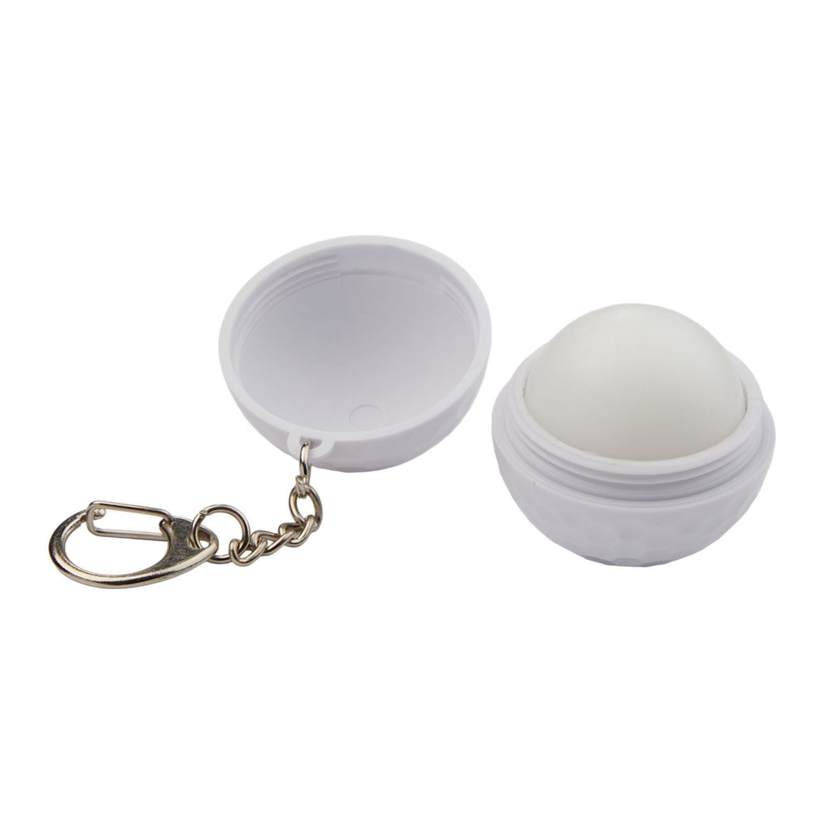 Threadfellows Curated Collection Bags One Size / White Golf Ball SPF15 Lip Moisturizer Keychain